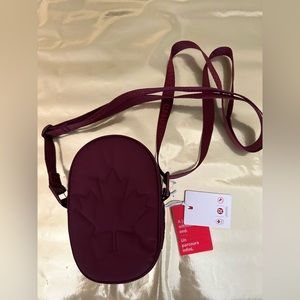 Lululemon Future Legacy Crossbody bag New With Tags burgundy (limited color)